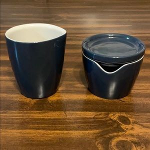 NEW CorningWare Cream and Sugar Set